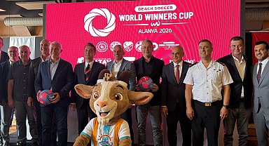 Plaj Futbolu Dünya Kulüpler Şampiyonası World Winners Cup 2026 Alanya'da gerçekleştirilecek