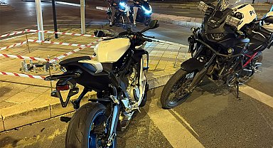 Plakasız motosikletin ehliyetsiz sürücüsüne 300 bin TL ceza