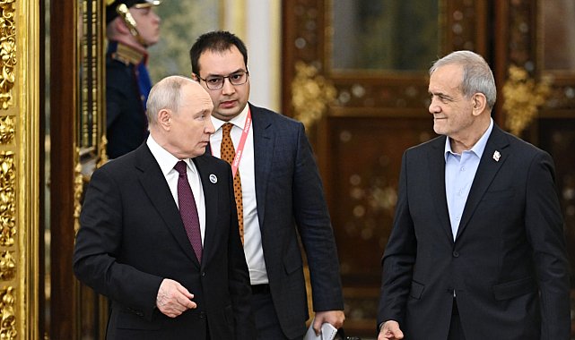 Putin ve Pezeşkiyan, Moskova'da görüştü