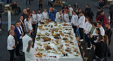 Rize'de yöresel lezzetler festivalde buluştu: 123 çeşit yemek sergileniyor