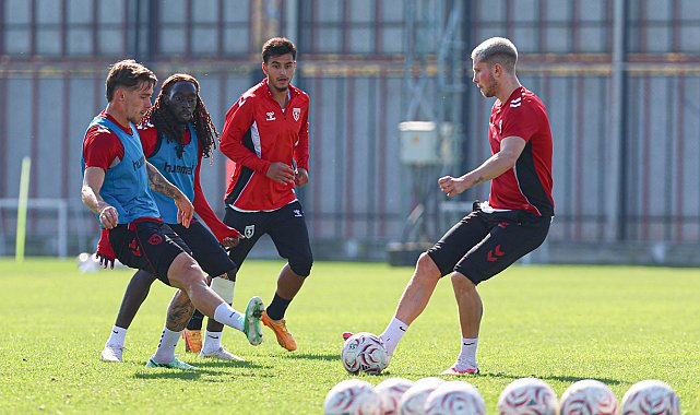 Samsunspor, Amed Sportif Faaliyetler maçının hazırlıklarını sürdürdü