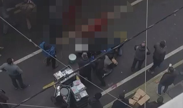 Sancaktepe'de pazarda çıkan bıçaklı kavgada biri çocuk 6 kişi yaralandı