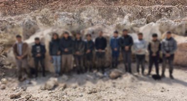 Şanlıurfa'da 68 kaçak göçmen yakalandı