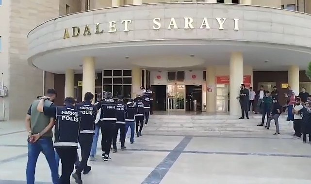 Şanlıurfa'da uyuşturucu operasyonuna 13 tutuklama