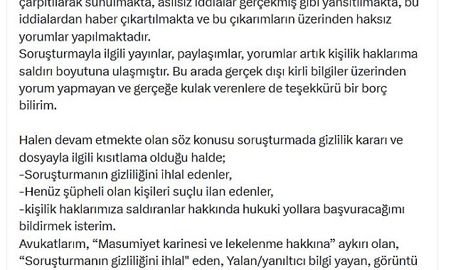 Sarıgül: Yeni Parti üyeliğimin askıya alınması için müracaat edeceğim