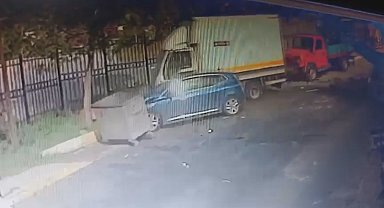 Sarıyer'de 4 aracın karıştığı zincirleme kaza kamerada: 3 yaralı