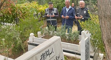 Şehit polis memuru Çiftçi mezarı başında anıldı