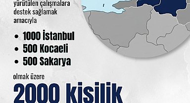 Selden etkilenen illere 2 bin kişilik 'Toplum Yararına Program' kontenjanı tahsis edildi