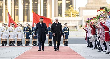 Şi Cinping, Almanya Cumhurbaşkanı Steinmeier ile görüştü