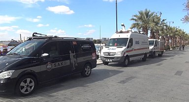 Silivri'de batan gemideki 9 mürettebatı arama çalışmalarında 36'ncı gün