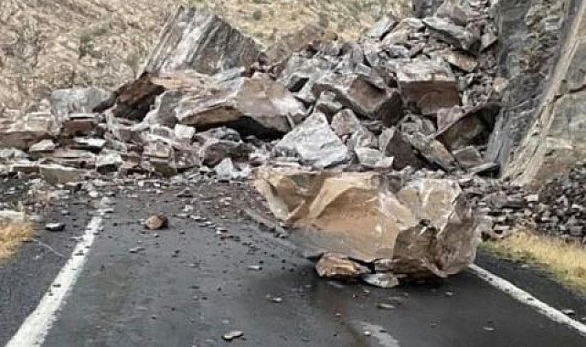 Şırnak-Beytüşşebap kara yolu ulaşıma kapandı