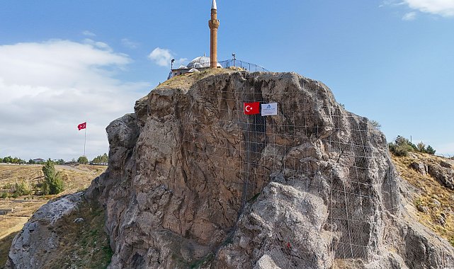 Sivas'ın sembol kayalıklarında ıslah çalışmaları tamamlandı