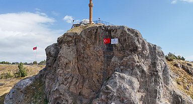 Sivas'ın sembol kayalıklarında ıslah çalışmaları tamamlandı