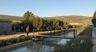 Sulama kanalında cesedi bulundu