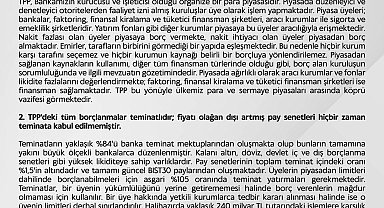 Takasbank'tan TPP ve TEFAS iddialarına ilişkin açıklama