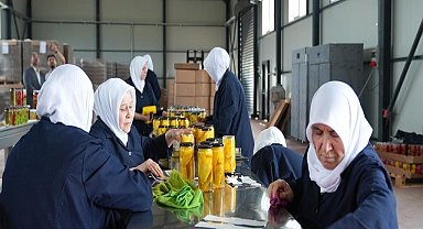 Tarlada kalan meyve ve sebzeler, kadınların elinde yeni nesil turşuya dönüşüyor