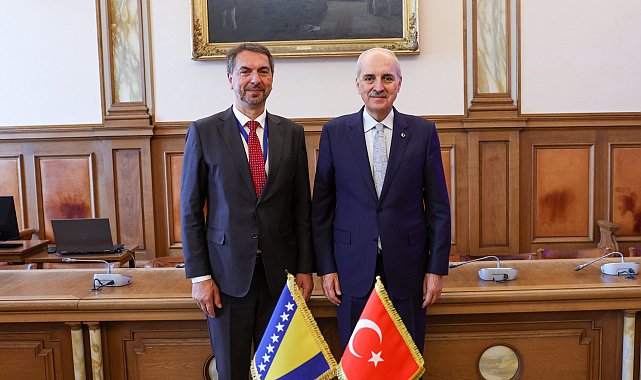 TBMM Başkanı Kurtulmuş, Bosna Hersek Temsilciler Meclisi Başkan Yardımcısı Çavara'yı kabul etti