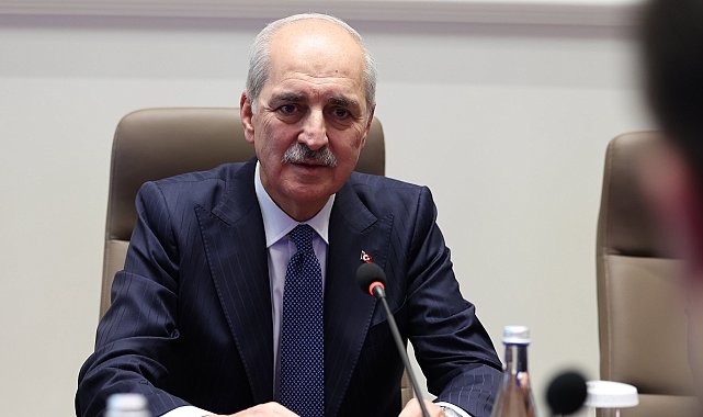 TBMM Başkanı Kurtulmuş, KKTC Cumhuriyet Meclisi Başkanı Öztürkler ile görüştü