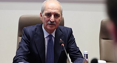 TBMM Başkanı Kurtulmuş, KKTC Cumhuriyet Meclisi Başkanı Öztürkler ile görüştü