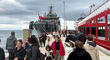 TCG Işın, Tekirdağ'da ziyarete açıldı