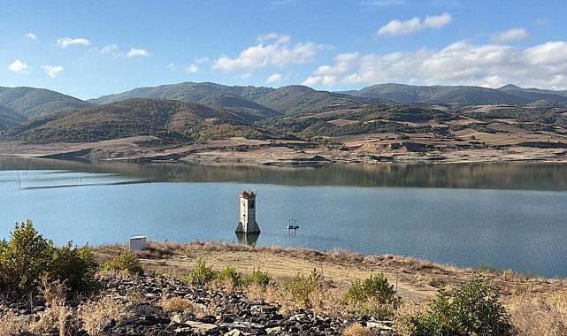 Tekirdağ'da, Naip Barajı'nda doluluk oranı yüzde 11'e çıktı