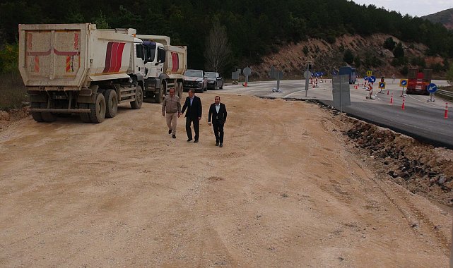 Tokat'ta 2,5 milyar liralık yatırımla kara yollarında heyelan tehlikesi bertaraf edilecek