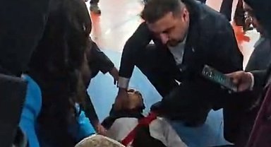 Törende fenalaşan öğrenciye doktor olan milletvekili ile il başkanı müdahale etti