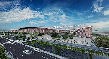 Trabzon Yeni Havalimanı'nda şantiye çalışmaları başladı