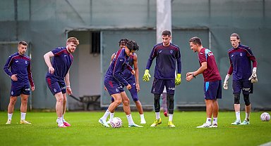 Trabzonspor, Beşiktaş maçı hazırlıklarına başladı