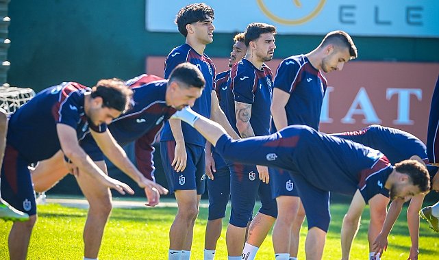 Trabzonspor, Çaykur Rizespor maçı hazırlıklarına başladı
