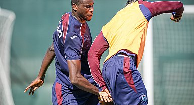 Trabzonspor, KuPS maçı hazırlıklarına ara vermeden başladı
