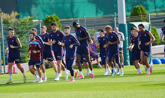 Trabzonspor, KuPS maçı hazırlıklarını sürdürdü