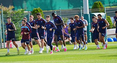 Trabzonspor, KuPS maçı hazırlıklarını sürdürdü