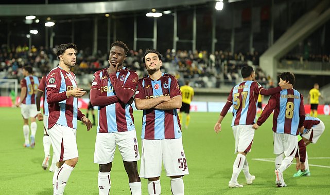 Trabzonspor'dan Avrupa'ya görkemli başlangıç