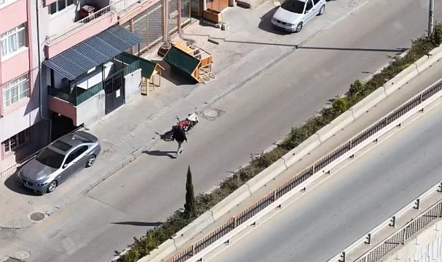 Trafik denetiminden çalıntı motosikletle kaçan sürücüye 58 bin lira ceza