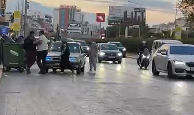 Trafikte tartıştığı kişinin otomobilini tekmeledi, 180 bin lira ceza uygulandı