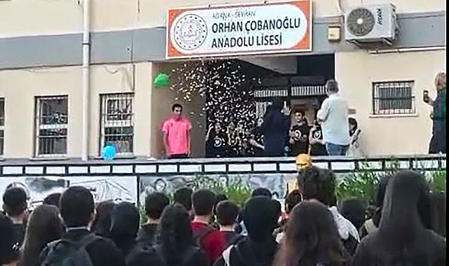 Tükürük bezi kanserini yenen Buse, okula yeniden döndü