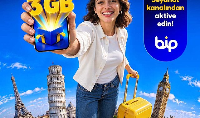 Turkcell'den 174 ülkede geçerli Global 3 GB paketi hediye