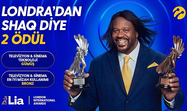 Turkcell'in 'Shaq diye 5G' reklam kampanyası iki ödül kazandı