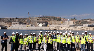 Türkiye'deki enerji uzmanları Akkuyu NGS'yi ziyaret etti