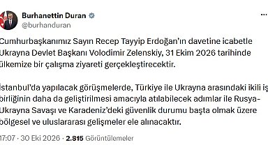 Ukrayna Devlet Başkanı Zelenskiy, Türkiye'ye gelecek