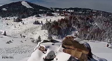 Uludağ'da kar kalınlığı 20 santime ulaştı