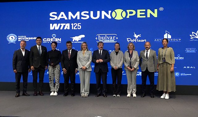Uluslararası Samsun Open WTA 125 Tenis Turnuvası başladı