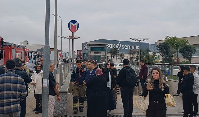 Ümraniye'de metro istasyonunda trafo patladı; seferler durdu