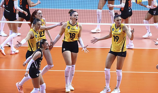 VakıfBank - Eczacıbaşı Peron İstanbul: 3-2