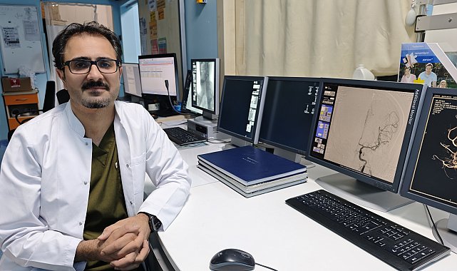 Van'da beyin damar yumağı ameliyatsız tedavi edildi