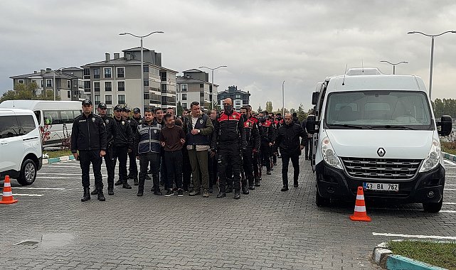 Yasa dışı bahis operasyonunda 41 şüpheli adliyeye sevk edildi