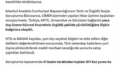 Yasa dışı üreme hücresi ticaretine operasyon; 36 gözaltı