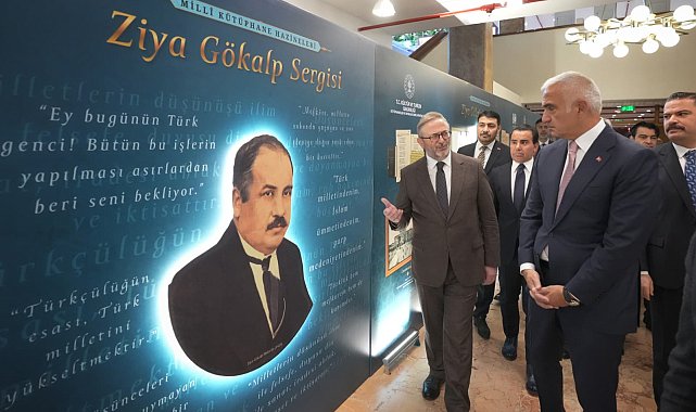 Ziya Gökalp'in fikri mirası, doğumunun 150'nci yıl dönümünde Milli Kütüphane'de