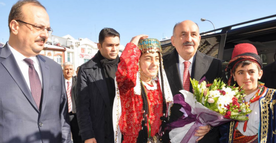 Bakan Mehmet MÜEZZİNOĞLU  Vali CANBOLAT'ı Ziyaret Etti